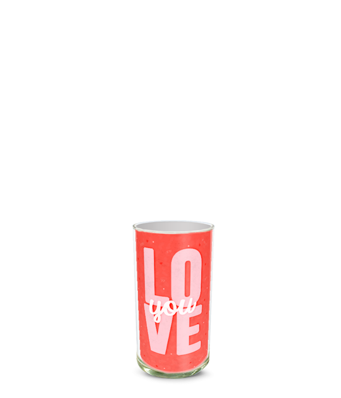 Partial image of Custom Photo Vase without flowers