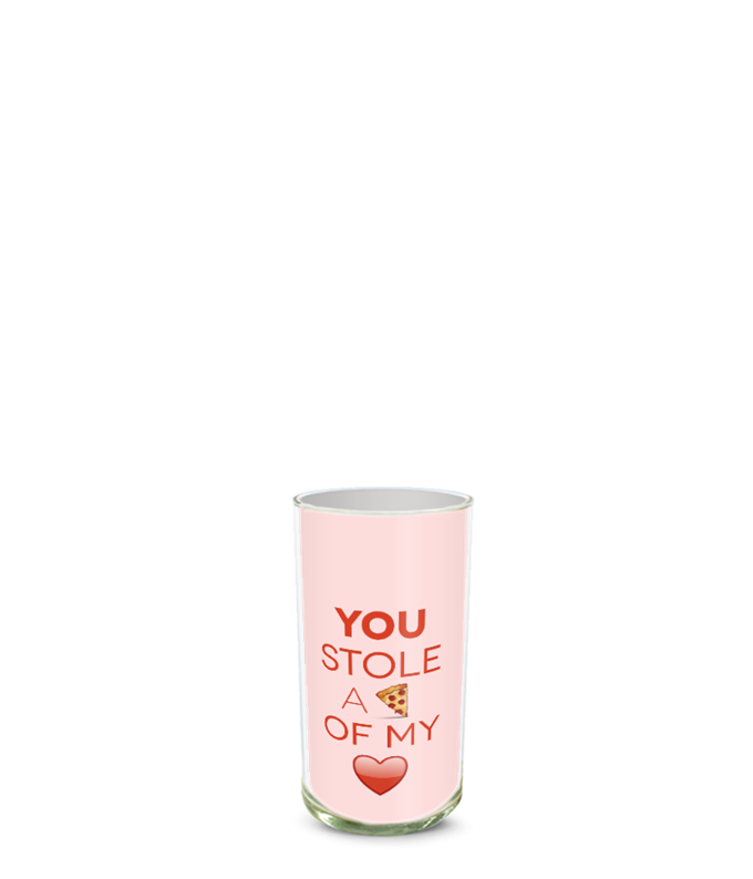 Partial image of Custom Photo Vase without flowers