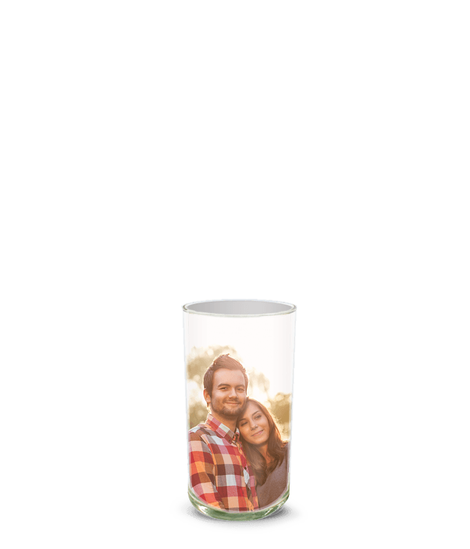 Partial image of Custom Photo Vase without flowers